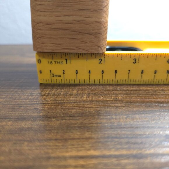 Vintage Don Shoemaker Danish Handcrafted Wooden Salt & Pepper Shaker Set MCM - Picture 9 of 9